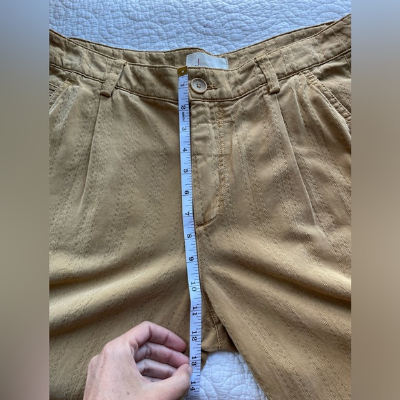 Anthropologie Embrioded Tan Pants - Picture 7 of 11